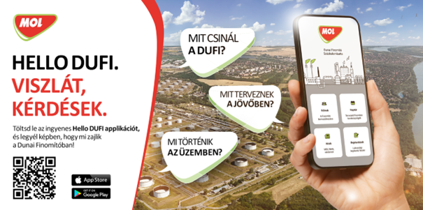 HELLO DUFI mobilapplikáció