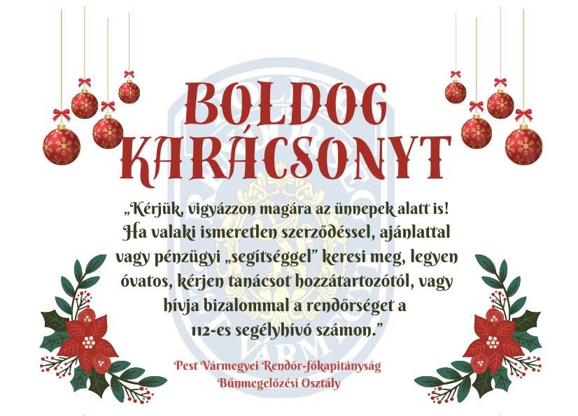 Boldog Karácsonyt!
