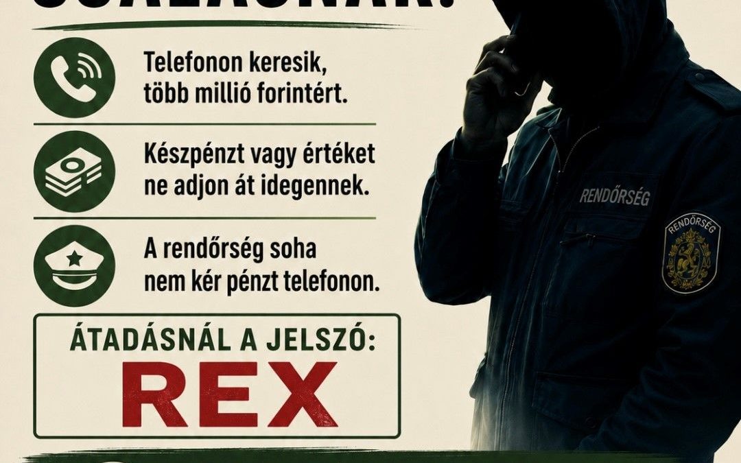 Ne dőljön be az álrendőrös csalásnak