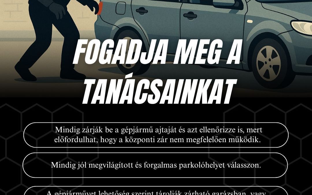 Gépkocsi feltörés