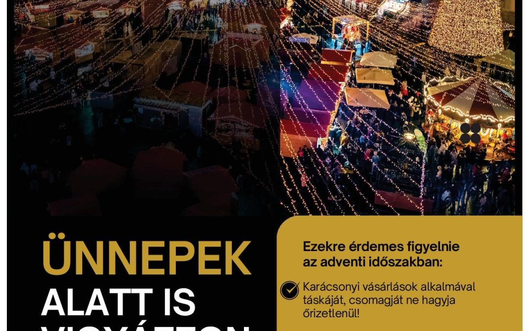 Ünnepek alatt is vigyázzon értékeire