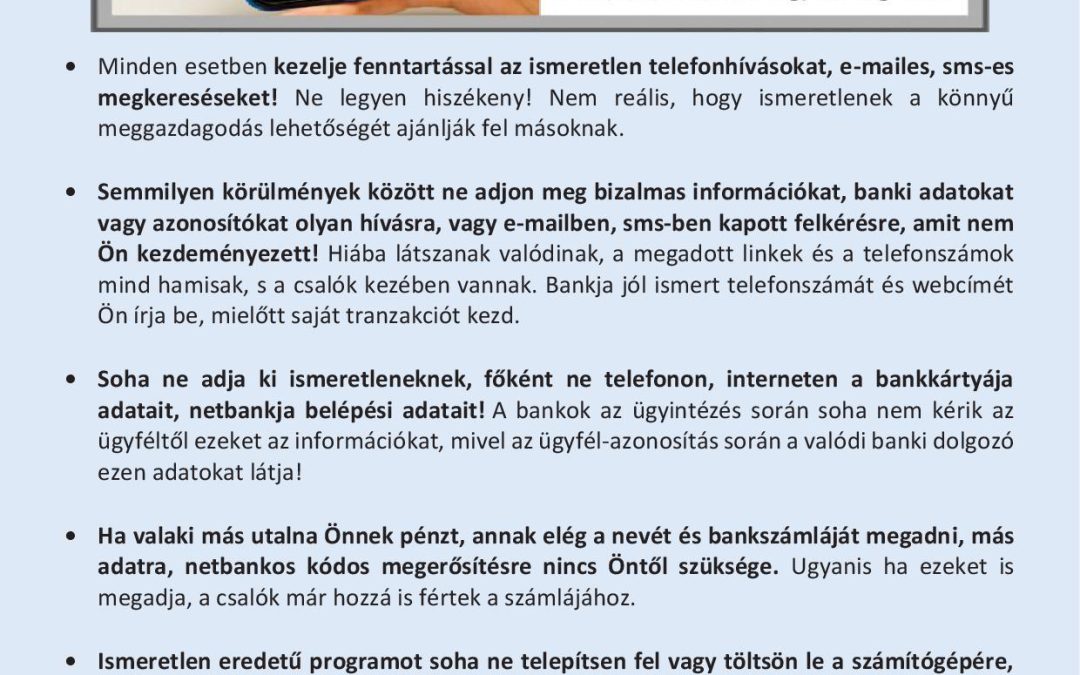 Vigyázat, csalók!